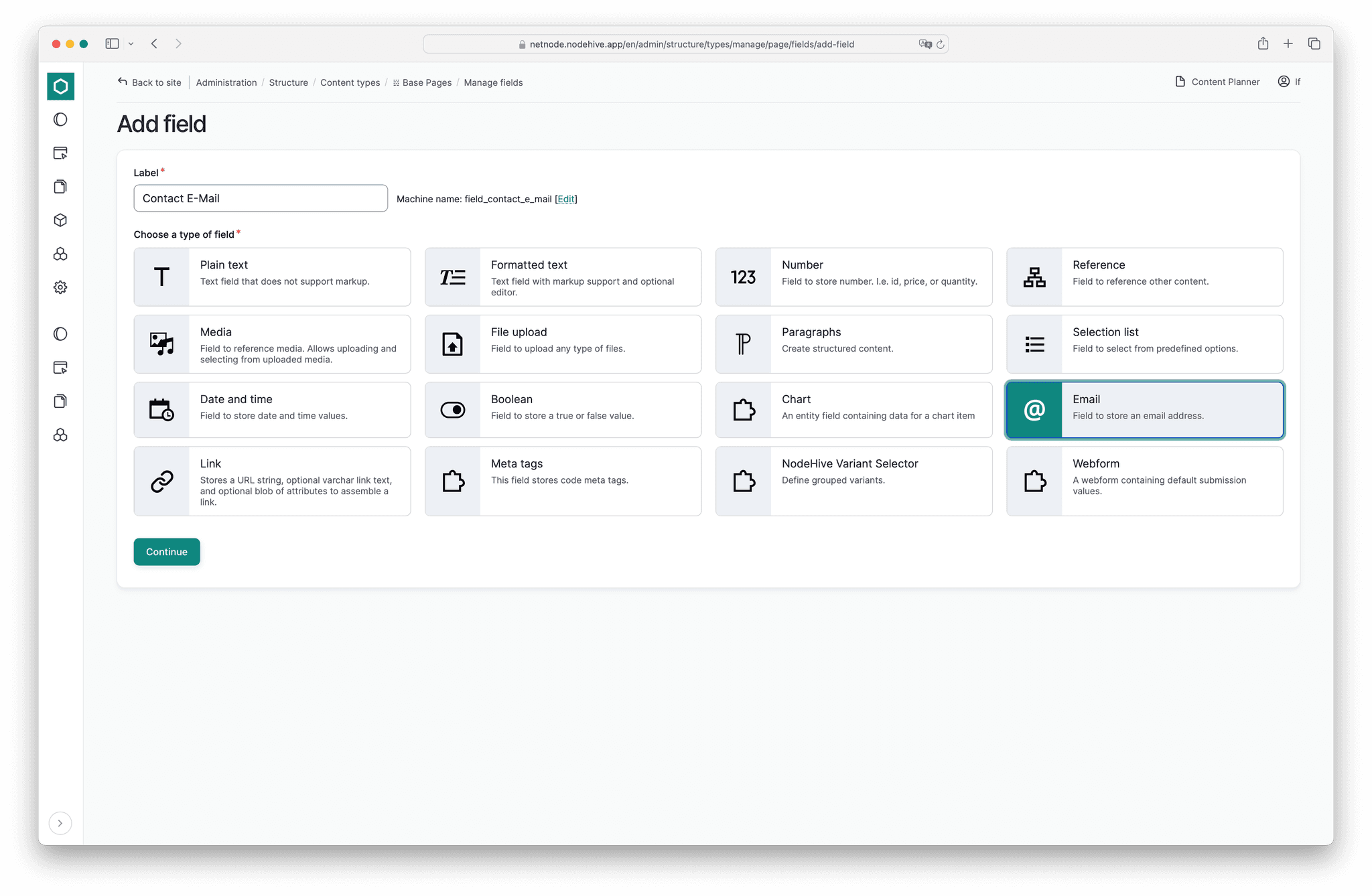 Content Modelling